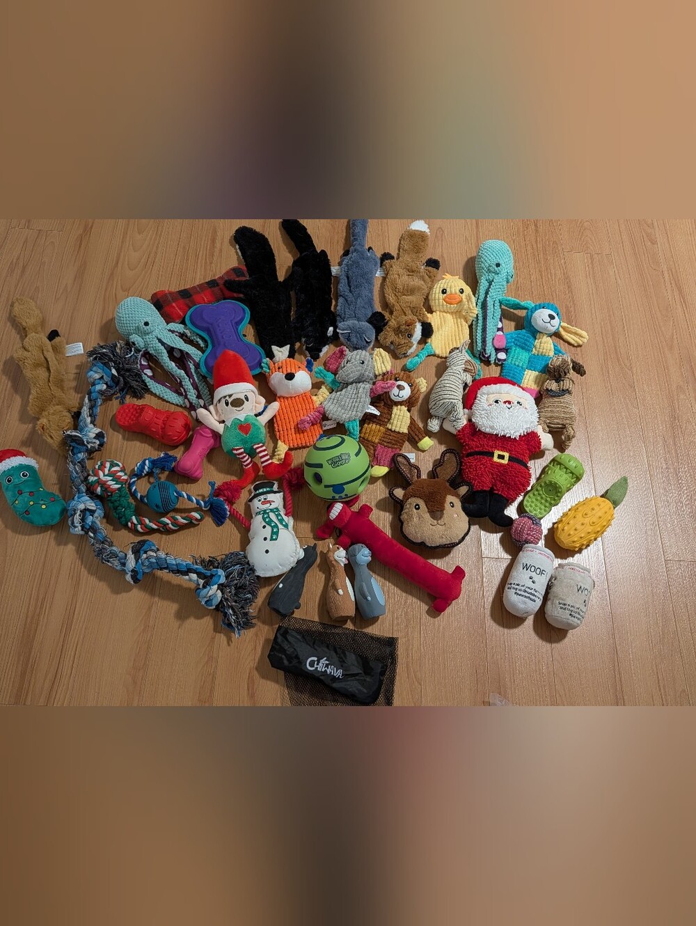 Large Collection of Assorted Dog Toys (Almost All Brand New)